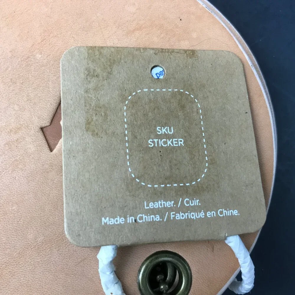 West Elm, NWT leather coasters